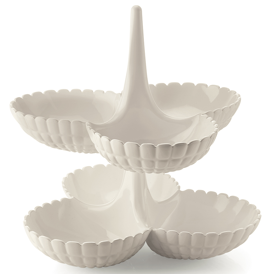 Купить Набор менажниц Tiffany, молочно-белые, 2 шт., Guzzini (арт ...