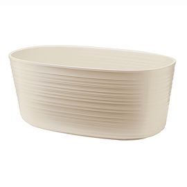 Кашпо для комнатных растений Tierra малое, бежевое, Guzzini