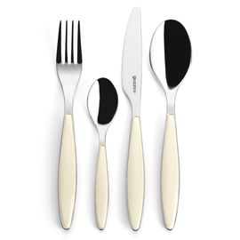 Набор из 24 столовых приборов Cutlery Feeling, бежевые, Guzzini