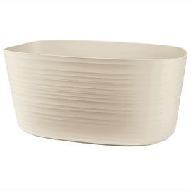 Кашпо для комнатных растений Tierra большое, бежевое, Guzzini