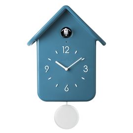 Часы с кукушкой QQ, синие, Guzzini