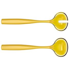 Набор столовых приборов для салата Dolcevita, янтарные, Guzzini