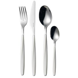 Набор из 24 столовых приборов Cutlery My Fusion, белые, Guzzini
