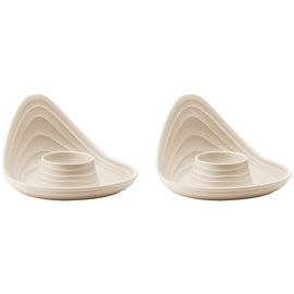 Набор подставок для яиц Tierra, бежевые, 2 шт., Guzzini