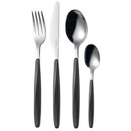 Набор из 24 столовых приборов Cutlery My Fusion, черные, Guzzini