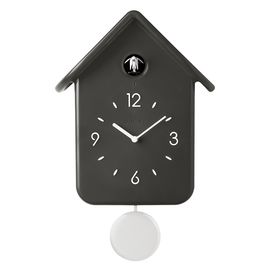 Часы с кукушкой QQ, черные, Guzzini