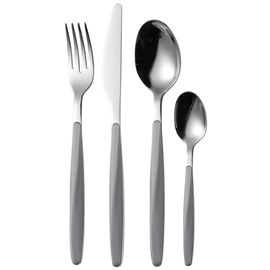 Набор из 24 столовых приборов Cutlery My Fusion, серые, Guzzini