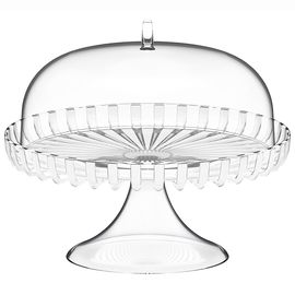 Блюдо для торта с крышкой Dolcevita, 31 см, перламутровое, Guzzini