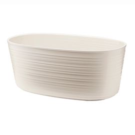 Кашпо для комнатных растений Tierra малое, молочное, Guzzini