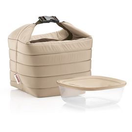 Набор термосумка+контейнер Handy малый бежевый, Guzzini