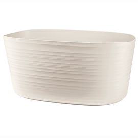 Кашпо для комнатных растений Tierra большое, молочное, Guzzini