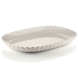 Поднос сервировочный Tiffany, 45х31 см, молочно-белый, Guzzini