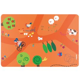 Салфетка подстановочная детская On the Road, оранжевый, Guzzini