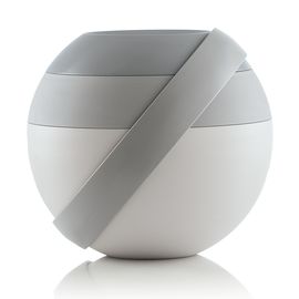 Ланч-бокс для салатов Zero Chilled, серый, Guzzini