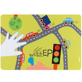 Салфетка подстановочная детская On the Road, зеленый, Guzzini