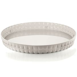 Поднос сервировочный Tiffany, 35,6 см, молочно-белый, Guzzini