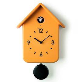 Часы с кукушкой QQ, желтые, Guzzini