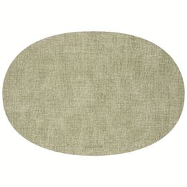 Салфетка подстановочная овальная двухсторонняя Fabric, мятная, Guzzini