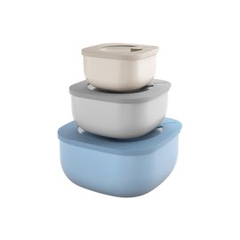 Набор контейнеров Store&More, 1,9 л, 975 мл, 450 мл, 3 шт., Guzzini