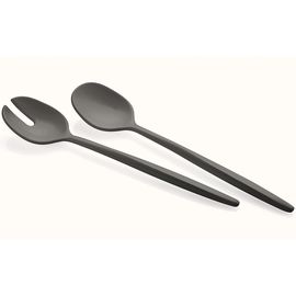 Приборы для салата Tierra, черные, 2 шт., Guzzini