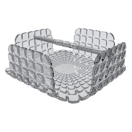 Салфетница квадратная Tiffany, серая, Guzzini