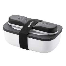 Набор из ланч-бокса и приборов Store & Go, белый, Guzzini