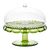 Блюдо для торта с крышкой Vanity, 30 см, зеленое, Guzzini
