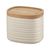 Банка для хранения с бамбуковой крышкой Tierra, 500 мл, бежевая, Guzzini