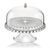 Блюдо для торта с крышкой Tiffany, 30 см, прозрачное, Guzzini