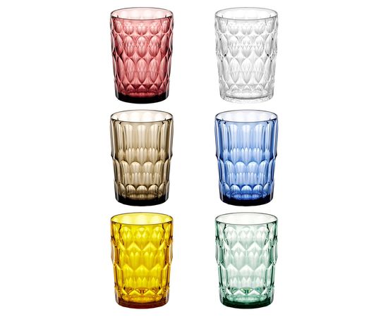 Набор стаканов Vanity 3, 480 мл, 6 шт., мультиколор, Guzzini