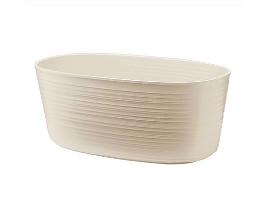 Кашпо для комнатных растений Tierra малое, бежевое, Guzzini