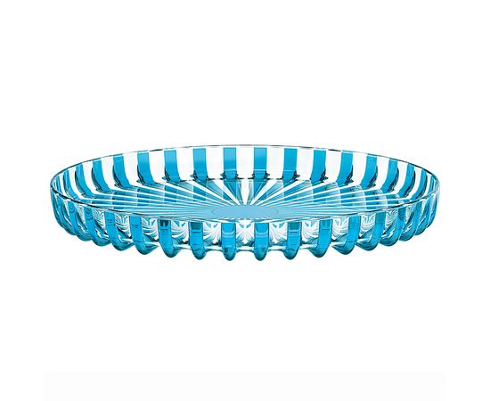 Поднос сервировочный Dolcevita, 31 см, бирюзовый, Guzzini