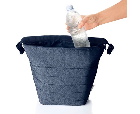 Набор из термосумки и контейнера Handy Bio, 1,4 л, синий, Guzzini, изображение 2