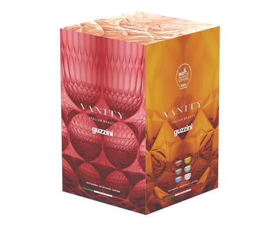 Набор чаш Vanity, 12 см, 6 шт., Guzzini, изображение 9