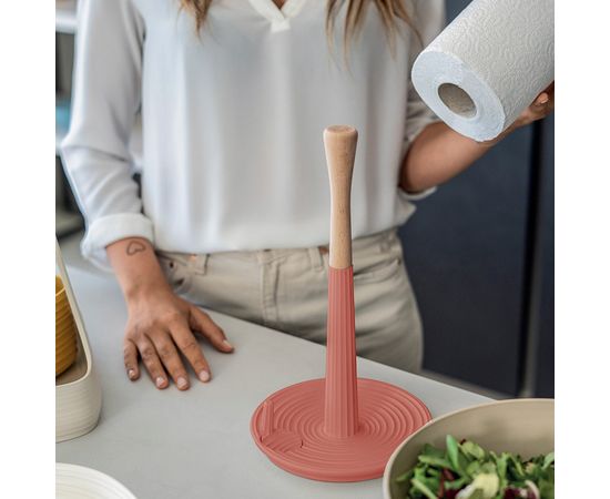 Держатель для бумажных полотенец Tierra, 30,5 см, терракотовый, Guzzini, изображение 2