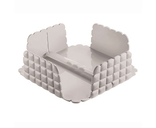 Салфетница квадратная Tiffany, серо-бежевая, Guzzini