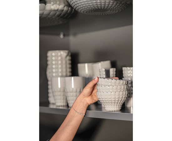 Чаша Tiffany, 300 мл, серо-бежевая, Guzzini, изображение 3