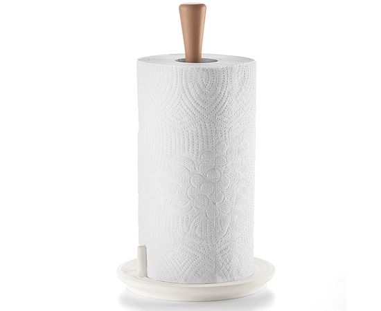 Держатель для бумажных полотенец Tierra, 30,5 см, молочный, Guzzini