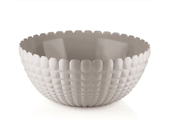 Салатник Tiffany, 5 л, серо-бежевый, Guzzini