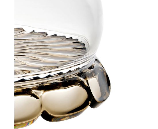 Блюдо для торта с крышкой Vanity, 30 см, коричневое, Guzzini, изображение 4