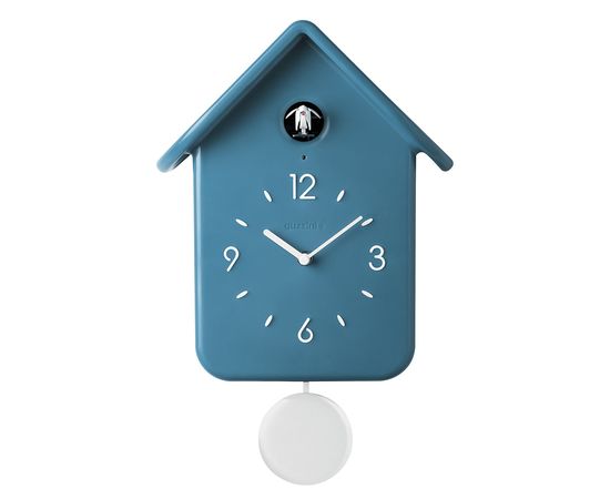 Часы с кукушкой QQ, синие, Guzzini