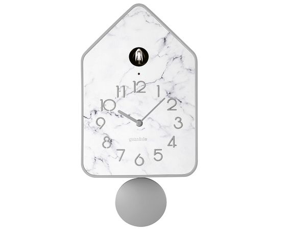 Часы настенные с маятником QQ-UP, темно-серые, Guzzini