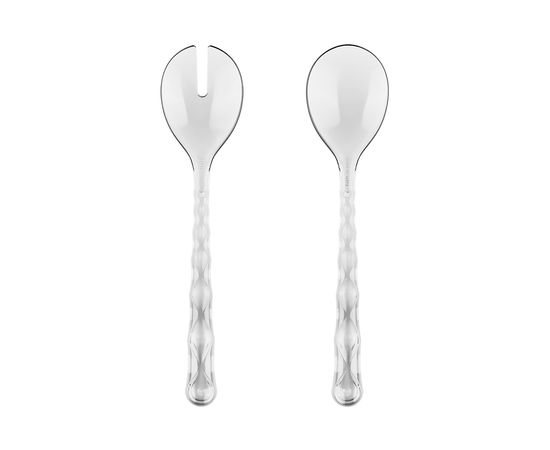 Набор столовых приборов для салата Vanity, прозрачный, Guzzini