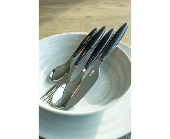 Набор из 24 столовых приборов Cutlery Feeling, серые, Guzzini, изображение 2