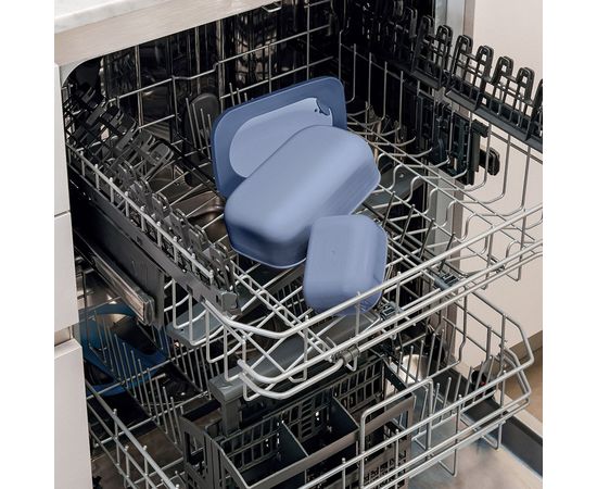 Набор из ланч-бокса и приборов Store & Go, синий, Guzzini, изображение 2