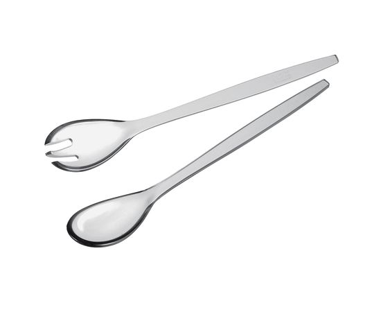 Приборы для салата Happy Hour, прозрачные, Guzzini