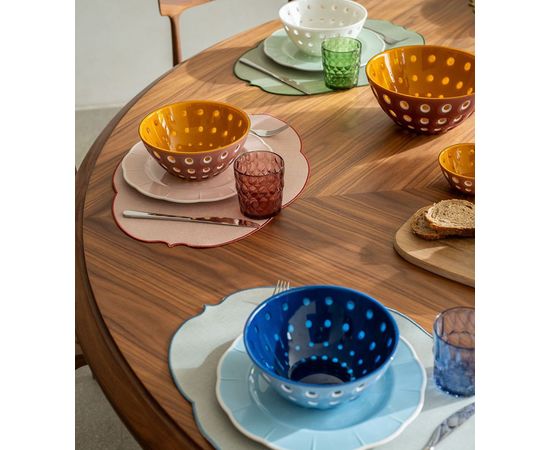 Салатник Le Murrine, 20 см, синий, Guzzini, изображение 2