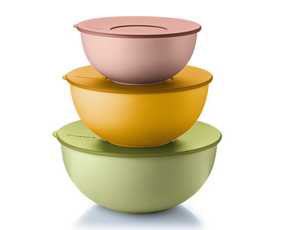 Набор контейнеров для хранения продуктов Everywhere Bio, 3 шт., Guzzini