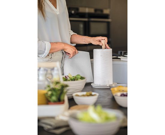 Держатель для бумажных полотенец Tierra, 30,5 см, серо-бежевый, Guzzini, изображение 6