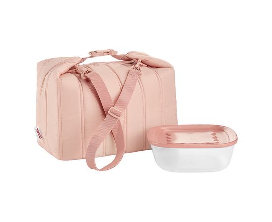 Набор из термосумки и контейнера Handy Bio, 3 л, розовый, Guzzini